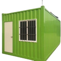 Maison en conteneur 10 pieds Acheter Maison en conteneur d'expédition Maison en conteneur avec 1 chambre Douche et toilette