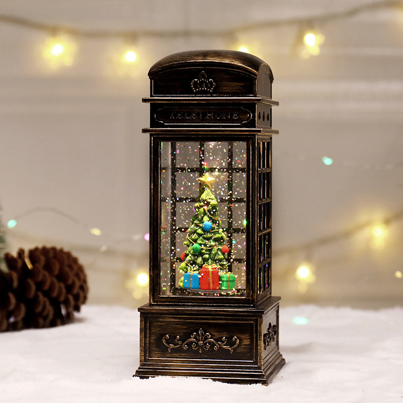 Árbol de Navidad con baño de oro