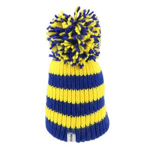 Bonnet de ski personnalisé avec grosse pompon, en fil épais d'Islande, avec logo brodé - Product Image 5