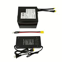Paquete de batería de litio AMORGE 72V 25AH 200AMP con ANT Bluetooth BMS