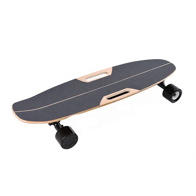 Wholesale Cheapest Small Fish Plate Boosted Electric Skate Board Remote Control Evolve Electric Skateboard