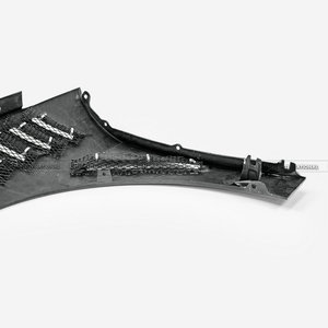 Guardabarros Delantero Ventilado Tipo EPA-V de Carbono Ligero, Envío Gratis desde EE. UU. para Hyundai Elantra/Avante N CN7 Pre-Facelift 21+ - Product Image 6