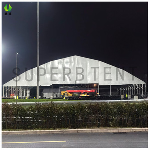Carpa Excelente de 60m con Estructura de Aluminio, Carpa Rectangular para Exposiciones con Cubierta de PVC, para Uso en Eventos al Aire Libre en Todas las Estaciones - Product Image 4