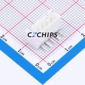 AXH-5AW-11 Wire-to-Board Pin Header Bent Lead Through Hole,P=2.54mm Connector 1x5P 2.5mm Right Angle Insert XH - Product Image 1