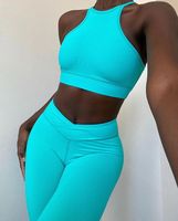 Usine de vêtements de yoga durables personnalisés Fournisseur de vêtements de yoga pour femmes 2023 Leggings de vêtements de sport de fitness pour femmes Vêtements de sport taille haute