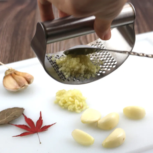 Bestseller Premium Quality Knoblauch presse Rocker Edelstahl Knoblauch schäler - Product Image 4