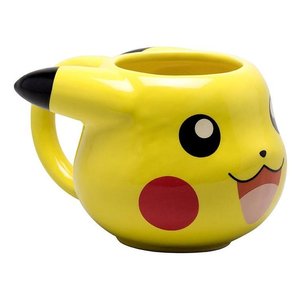 <span class=keywords><strong>Tasse</strong></span> en céramique (475 ml) Tête de <span class=keywords><strong>Pikachu</strong></span> 3D POKÉMON Jaune ABYMUGA474 - Product Image 1