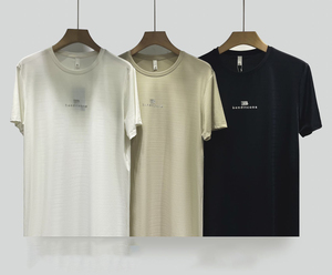 T-shirt en tissu respirant à séchage rapide <span class=keywords><strong>de</strong></span> haute qualité pour hommes, manches courtes pour hommes <span class=keywords><strong>de</strong></span> grande taille - Product Image 3