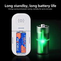 Sistema de dispositivo de alarma de entrada antirrobo inalámbrico Mini sensor de seguridad portátil Alarma antirrobo para puertas y ventanas
