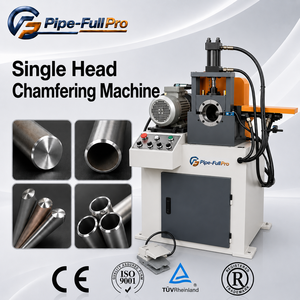 Machine hydraulique de chanfreinage de précision à tête unique pour tubes métalliques et barres rondes en acier au carbone - Product Image 1
