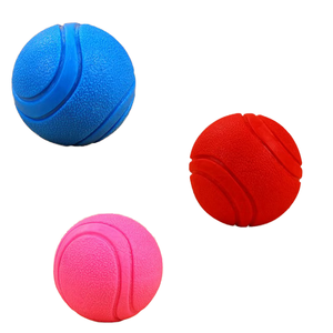 Directo de fábrica, material TPR elástico sólido ecológico, pelota de juguete para mascotas, juguete de dentición resistente a mordeduras para interacción y movimiento - Product Image 6