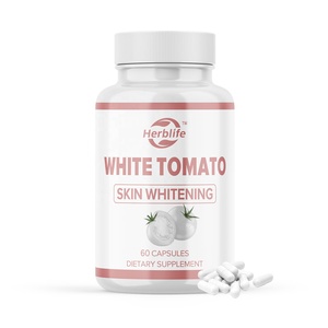 Suplementos de Tomate Blanco OEM ODM, Extracto de Tomate Blanco, Cápsulas Blanqueadoras para Blanquear la Piel - Product Image 1