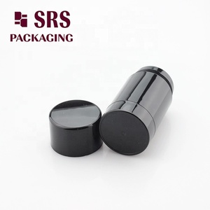 D048-75ml 2.5oz écologique recycler PP PCR plastique forme ronde noir déodorant bâton déodorant <span class=keywords><strong>tube</strong></span> pour l'hygiène des aisselles - Product Image 3