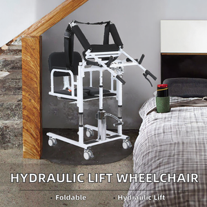 <span class=keywords><strong>Fauteuil</strong></span> roulant pliable et portable JIADEYI avec élévateur hydraulique, multifonctionnel pour bain, toilettes et <span class=keywords><strong>transfert</strong></span> des personnes <span class=keywords><strong>âgée</strong></span>s - Vente en gros - Product Image 2