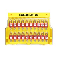 Station de cadenas à combinaison murale personnalisée OEM avec couvercle