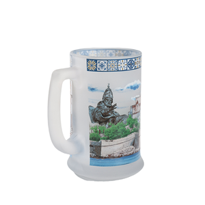 Commercio all'ingrosso <span class=keywords><strong>di</strong></span> vetro personalizzato tazza <span class=keywords><strong>di</strong></span> birra Souvenir con punti <span class=keywords><strong>di</strong></span> riferimento della città Russia spagna croazia tazza turistica smerigliata trasparente produttore <span class=keywords><strong>di</strong></span> tazze - Product Image 4