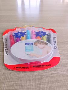 8 색 안전하고 비 독성 지울 수있는 빨 수있는 목욕 크레용 퍼터 멀티 컬러 욕실 크레용 어린이 세트 라운드 CN;ZHE - Product Image 2