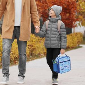 Sac <span class=keywords><strong>à</strong></span> déjeuner <span class=keywords><strong>personnalisé</strong></span> pour enfants, sac <span class=keywords><strong>à</strong></span> déjeuner isotherme pour tout-petits, compatible avec une <span class=keywords><strong>boîte</strong></span> <span class=keywords><strong>à</strong></span> bento, sac isotherme réutilisable pour la garderie avec poignée <span class=keywords><strong>à</strong></span> clip - Product Image 3