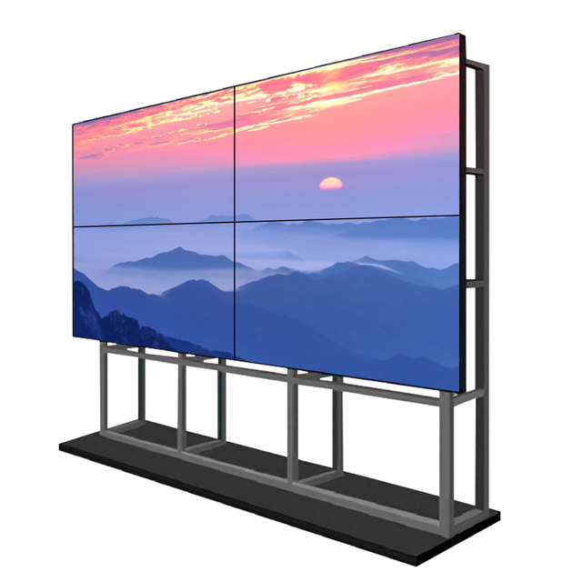 Floor-Standing LCD Video Wall Screen for Elevator Retail Store & Shopping Mall Advertising Wayfinding & Animation Display
