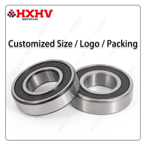 HXHV Radial 6206-2RS <span class=keywords><strong>Roulement</strong></span> à billes à gorge profonde scellé en caoutchouc 30x62x16mm 6206 2RS RS <span class=keywords><strong>206</strong></span> 80206 180206 Prix d'usine - Product Image 3