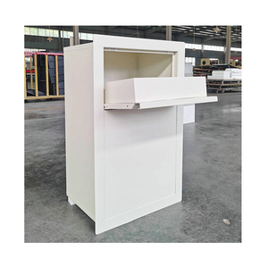 Premontaje de pared residencial construido al aire libre carta de Metal buzón mensajería caja de <span class=keywords><strong>correos</strong></span> paquete de acero gabinete de entrega caja de paquetes - Product Image 2