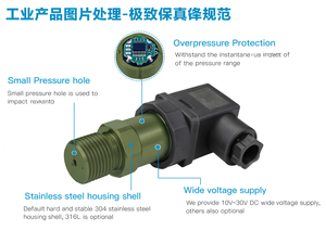 Sensor de Presión Cerámico Hidráulico de Aire y Agua GPT230 0-5v a Precio Económico - Product Image 2