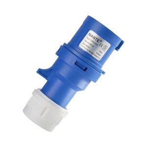 Nante FNP2-013 loạt IP44 công nghiệp cắm/Kết nối/ổ cắm 16A 220-250V 6H 2P + E 3-pin 3 pha làm bằng nylon với 3 AC cửa hàng - Product Image 3