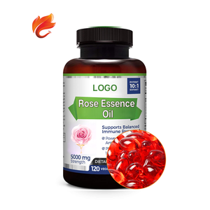Capsules d'huile d'essence de Rose naturelle, Softgels, supplément, 500mg,1000mg-fabricant, prix, OEM, marque privée - Product Image 1