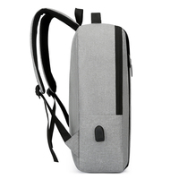 Sac à dos léger sac à dos de bureau pour ordinateur portable sac à dos noir étanche sac d'école personnalisé anti-vol avec logo personnalisé pour ordinateur portable bon marché