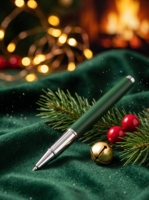 Coffret Cadeau de Noël Marque Blanche : Tasse à Café, Stylo de Signature, Carnet de Notes A5 Personnalisable avec Logo Imprimé Festif et Portable
