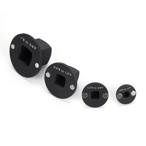Kit d'adaptateurs de douilles à chocs 1 M vers 3/4 F, 3/4 M vers 1/2 F, 1/2 M vers 3/8 F, 3/8 M vers 1/4 F pour modification automobile - Product Image 1