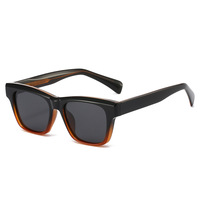 Lunettes de soleil polarisées anti-ultraviolets tendance Twooo T98265, monture intégrale minimaliste, pour hommes et femmes, avec insert miroir CP