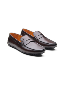 Mocasines de Conducir de Cuero Genuino para Hombre, Zapatos Casuales de Oficina, Cómodos y de Lujo con Entresuela Ortholite, OEM ODM - Product Image 1
