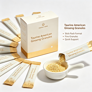 Granulés à base de plantes OEM/ODM avec <span class=keywords><strong>Taurine</strong></span> et Ginseng Américain Panax pour soutenir la vitalité et la concentration, équilibre énergétique quotidien - Product Image 2