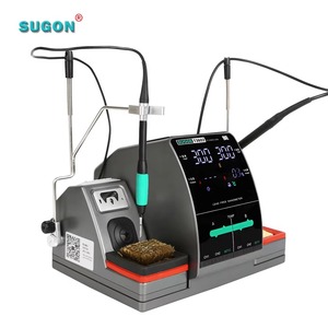 Estación <span class=keywords><strong>de</strong></span> <span class=keywords><strong>Soldadura</strong></span> <span class=keywords><strong>SUGON</strong></span> T3602 con Aire Caliente y Cautín, Mesa <span class=keywords><strong>de</strong></span> Soldar con Pantalla Digital para Reparación <span class=keywords><strong>de</strong></span> Teléfonos - Product Image 3