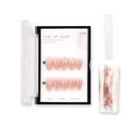 30 faux ongles en Chine / faux ongles chinois à coller pour débutantes, vente en gros de faux ongles pour femmes, jolis faux ongles