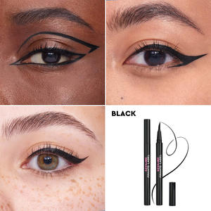 Eyeliner liquide OEM en gros, <span class=keywords><strong>noir</strong></span> jet mat, velours, précis, séchage rapide, résistant à l'huile, pointe <span class=keywords><strong>feutre</strong></span>, minéral, imperméable - Product Image 4