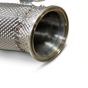 Tubo de Escape para <span class=keywords><strong>BMW</strong></span> M340i M440i G20 G22 3.0T 2020-2023, Acero Inoxidable SS304 Pulido Espejo, Lámina de Acero de 1.5mm, Tubo de Alto Rendimiento Catalítico - Product Image 6