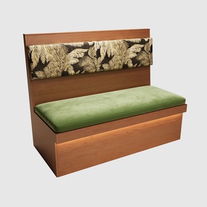 <span class=keywords><strong>Ensemble</strong></span> de banquettes murales modernes pour restaurants occidentaux, cafés, pâtisseries et hôtels, en bois massif, écologique et durable - Product Image 3