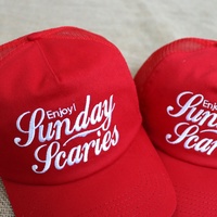 Casquettes de sport en coton et polyester à 5 panneaux avec logo brodé personnalisé de haute qualité, dos en maille, non structurées, pour femmes