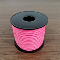Cordon de parachute en polypropylène 16 brins pour camping en extérieur, corde tressée haute résistance pour escalade et tente