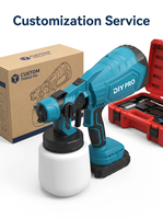 Nouveau pistolet de pulvérisation électrique multifonctionnel de 800 ml, outil de peinture portable pour pistolet de peinture électrique