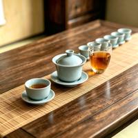 Gaiwan en céramique de type Ru Kiln Celadon Sancai, avec glaçure craquelée effet glace, pour service à thé Kung Fu, grande taille, patine évolutive, nouveauté