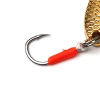 1 OUTKIT Mini leurre de pêche 2.5g3.5g cuillère métal leurres Spinnerbait Minnow petit poisson simple crochet gabarit flux truite appâts Pesca chaud