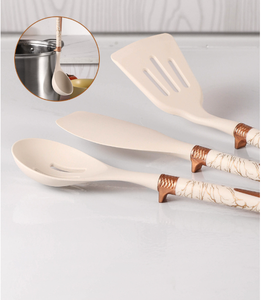 Juego de 12 Utensilios de Cocina de Silicona, Cuchara y Espátula para Sopa, Antiadherentes, Resistentes a Altas Temperaturas - Product Image 3
