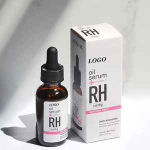 Özel etiket doğal cilt bakımı E vitamini parlatıcı nemlendirici kuşburnu yağı Serum yüz serumu tüm cilt tipleri için - Product Image 2