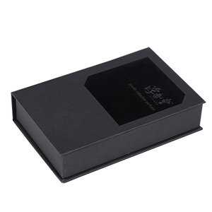 Fábrica OEM logotipo personalizado negro forma de libro embalaje cartón papel botella de <span class=keywords><strong>Perfume</strong></span> embalaje cosmético cajas personalizadas - Product Image 6