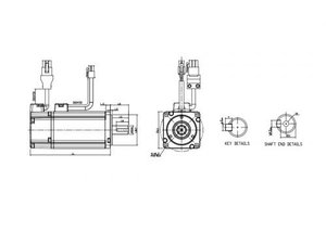 Nouveau moteur ECMA C20807RS ECMA B2 d'origine 750W RPM 220V en stock - Product Image 6