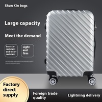 Vente en gros d'usine, valises de voyage rigides de 20 pouces, design tendance, ABS PC pp, style professionnel, Chaps