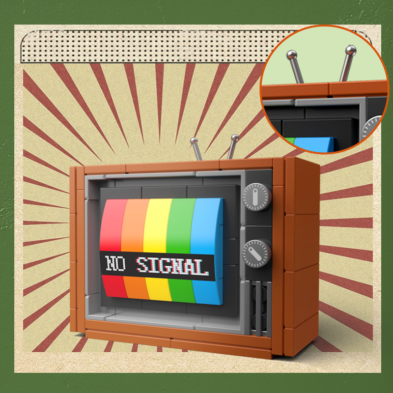 Televisor a color de 1970 modelo JK8210